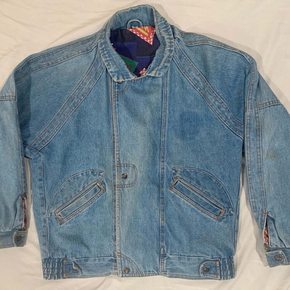 Vintage Denim Jacket - German size 152 (kids 12)